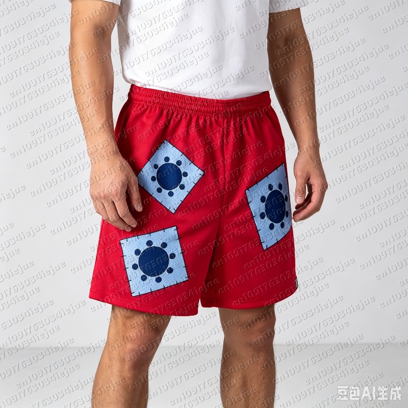 Women Shoes Joggers - 2026 Anime Mesh Shorts Men Women