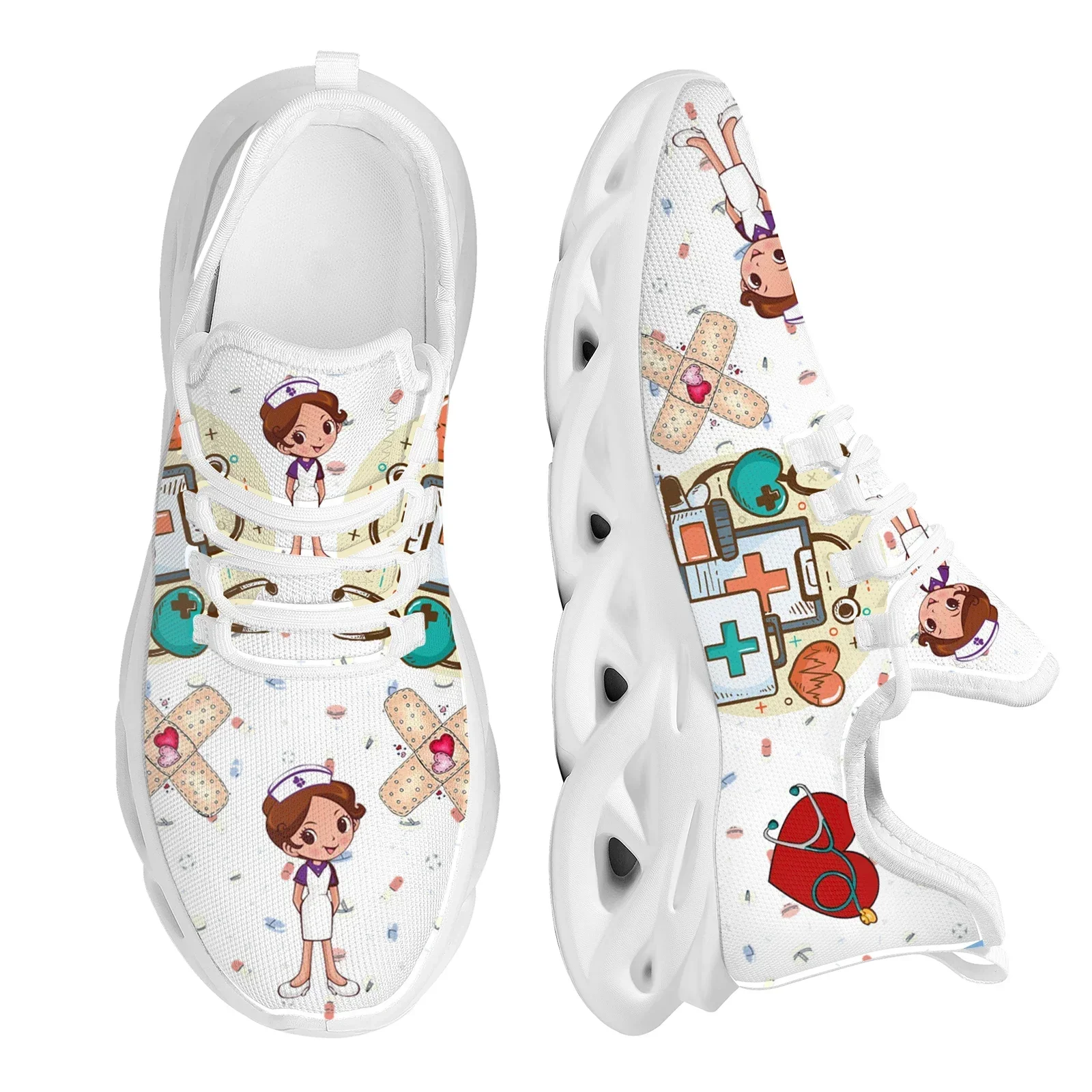 Women'S Shoes Nursing - Brand Design Women Sneakers White Nursing