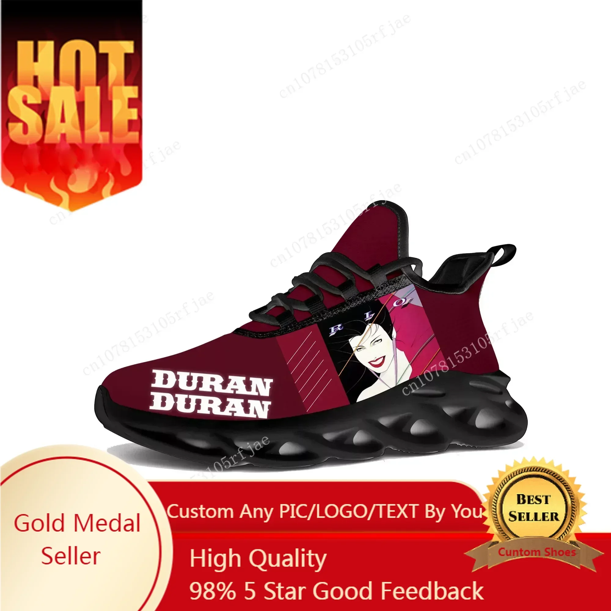 Women Shoes Running - Duran Duran Flats Sneakers Mens Womens
