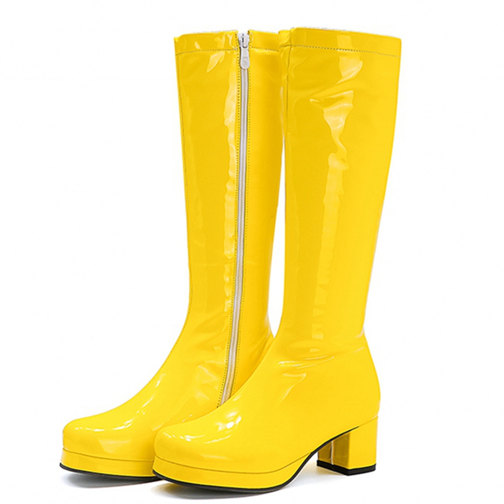 Knee High Boots Women - REAVE Mèo Thu Kẹo Ngọt Cao