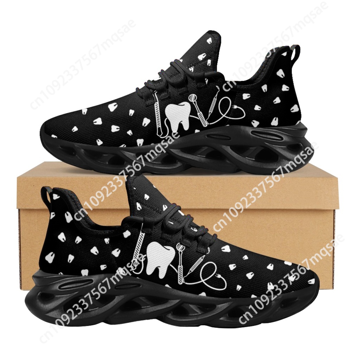 Black and White Teeth Medical  - đánh giá và giá Women'S Shoes Nursing
