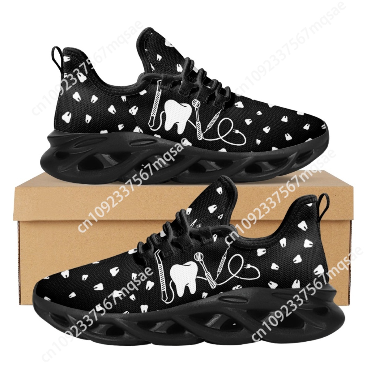 Black and White Teeth Medical  - đánh giá và giá Women'S Shoes Nursing
