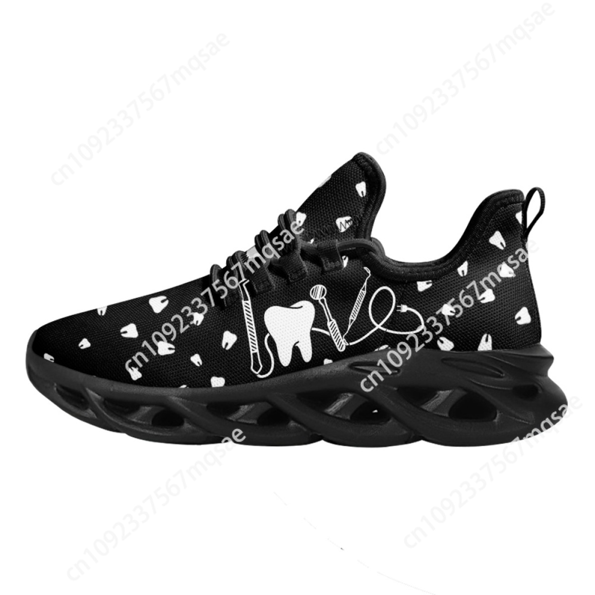 Black and White Teeth Medical  - đánh giá và giá Women'S Shoes Nursing