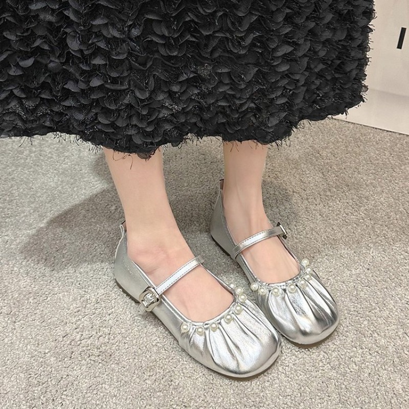 Comfortable Pearl Mary Jane Fl - đánh giá và giá Women Shoes Loafers