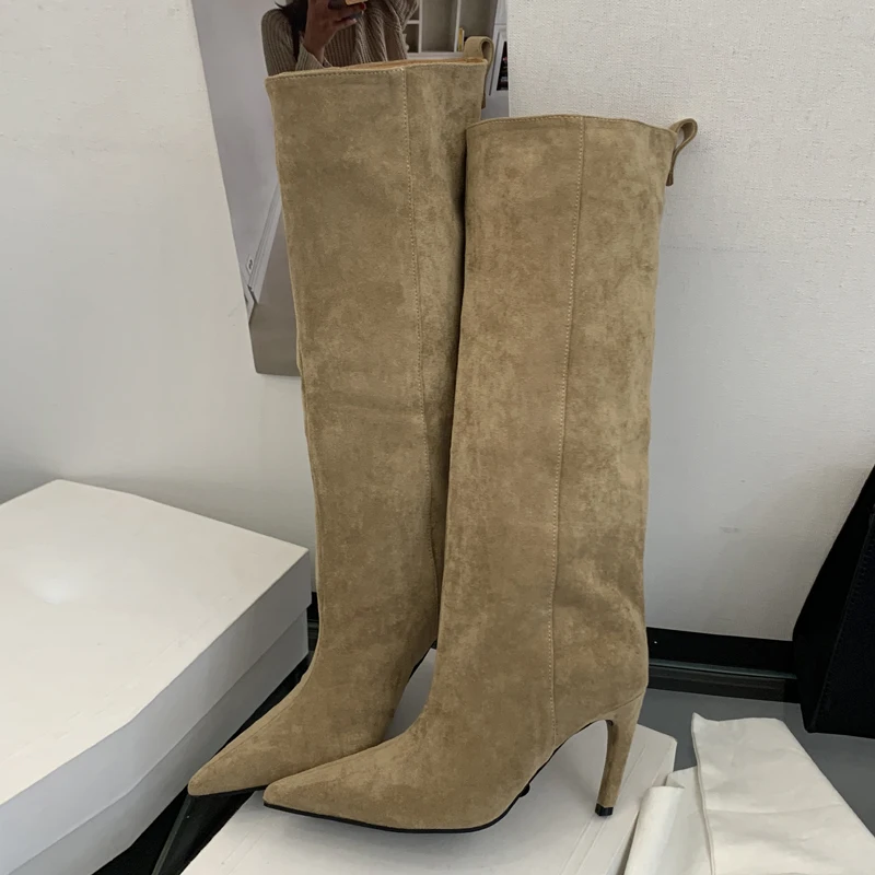 Street Punk Winter Vintage Poi - đánh giá và giá Knee High Boots Women