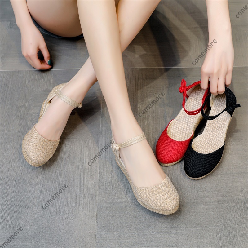 Comemore Sandals High Heel Sum - đánh giá và giá Espadrille Wedge Shoes