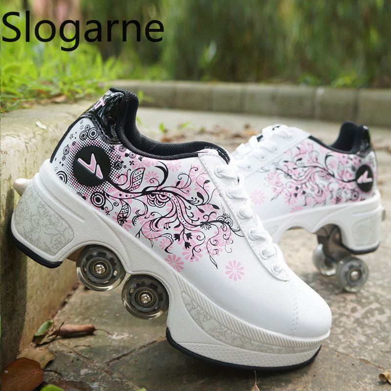 Women 4 Wheels Deformation Rol - đánh giá và giá Women Shoes Running