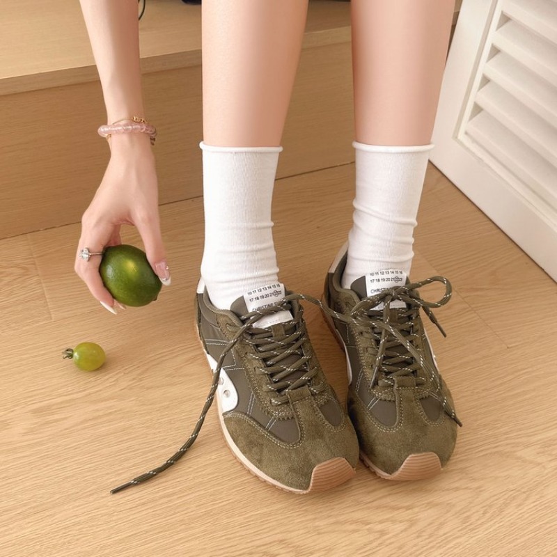 Retro Color Block Sneakers Wom - đánh giá và giá Women Shoes Running