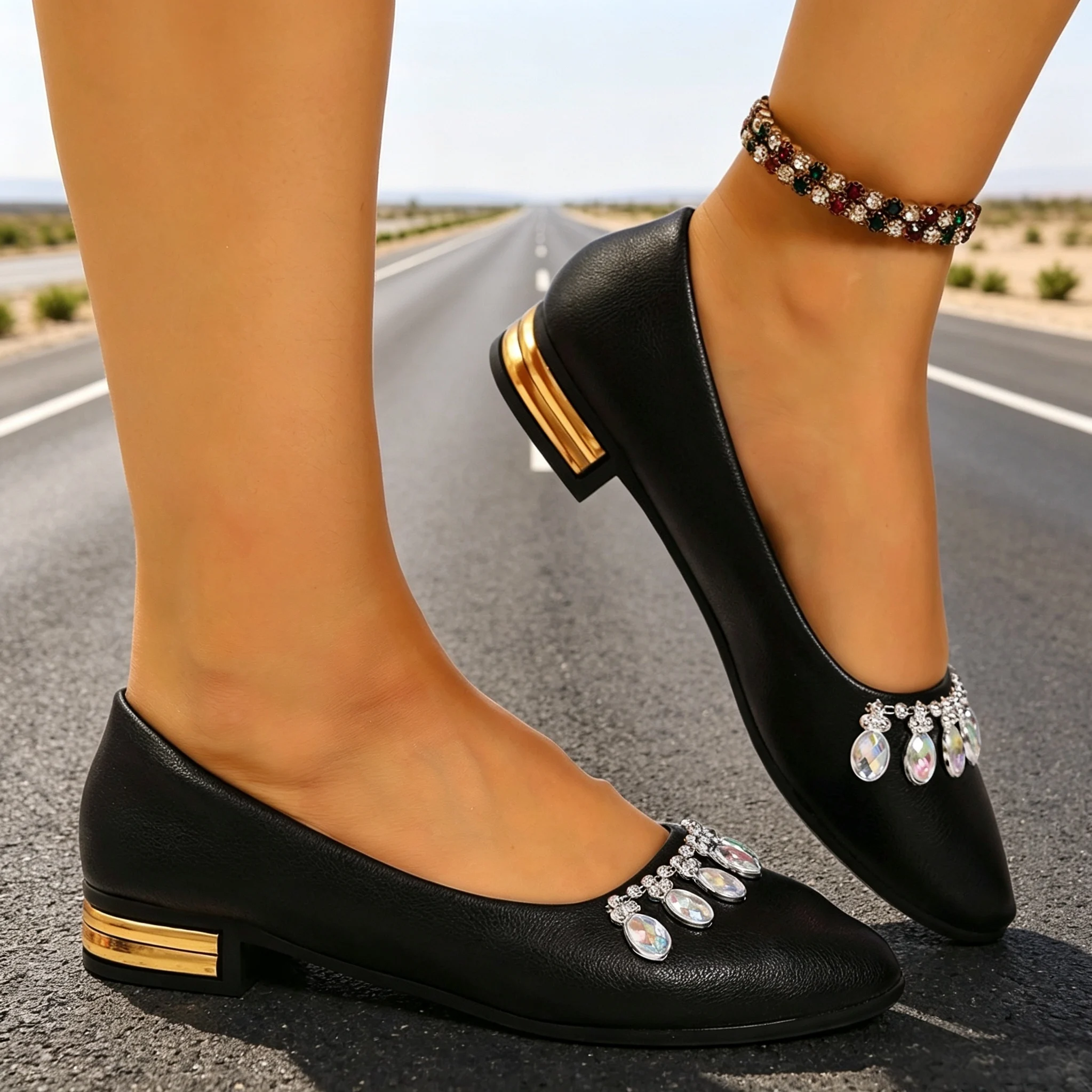 Women Flats Pointed Toe Ballet - đánh giá và giá Women'S Shoes Com