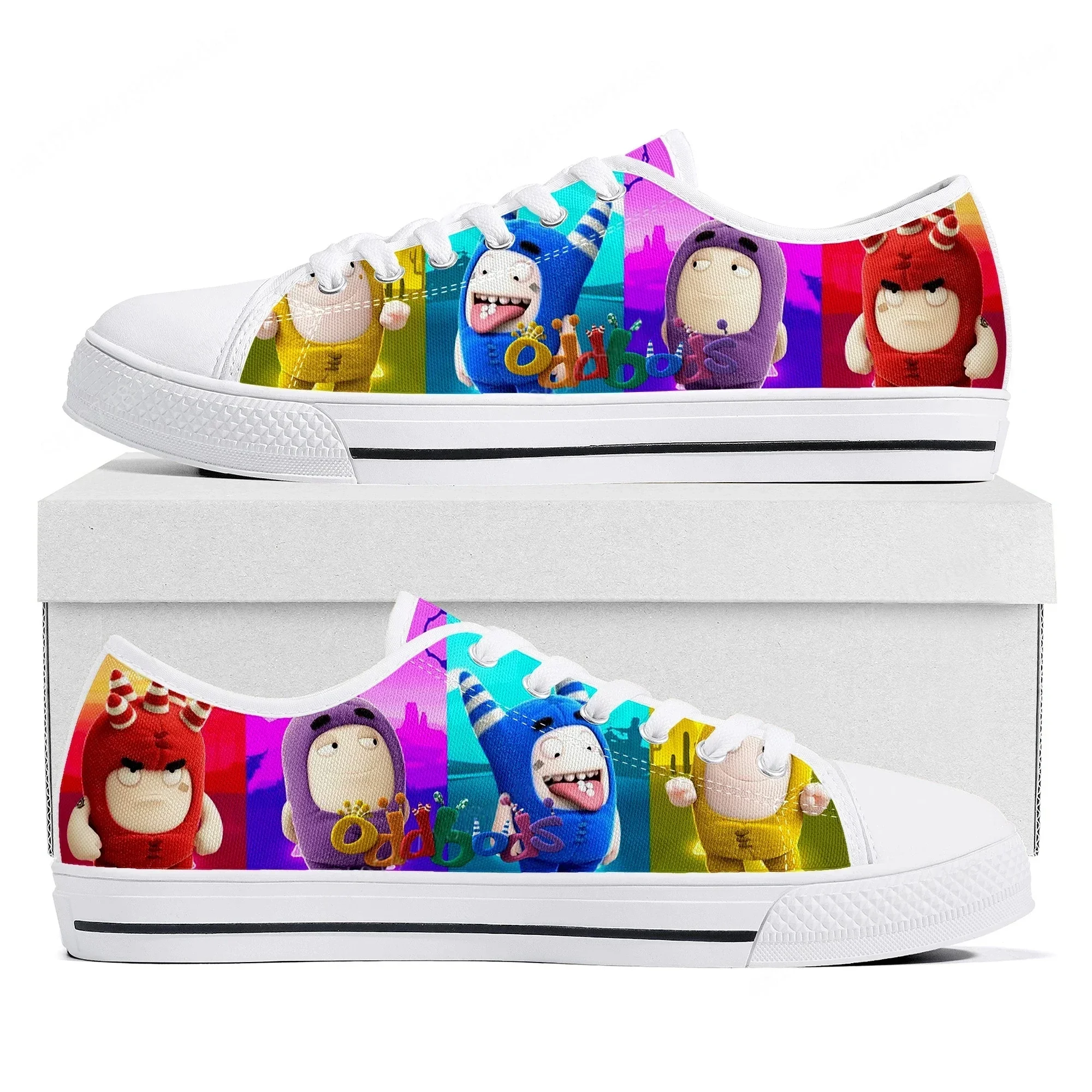 Oddbods Low Top Sneakers Women - đánh giá và giá Women Shoes Singapore