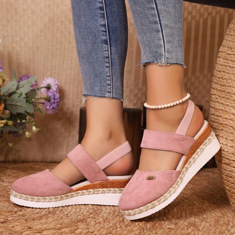 Women Closed Toe Wedge Sandals - đánh giá và giá Espadrille Wedge Shoes
