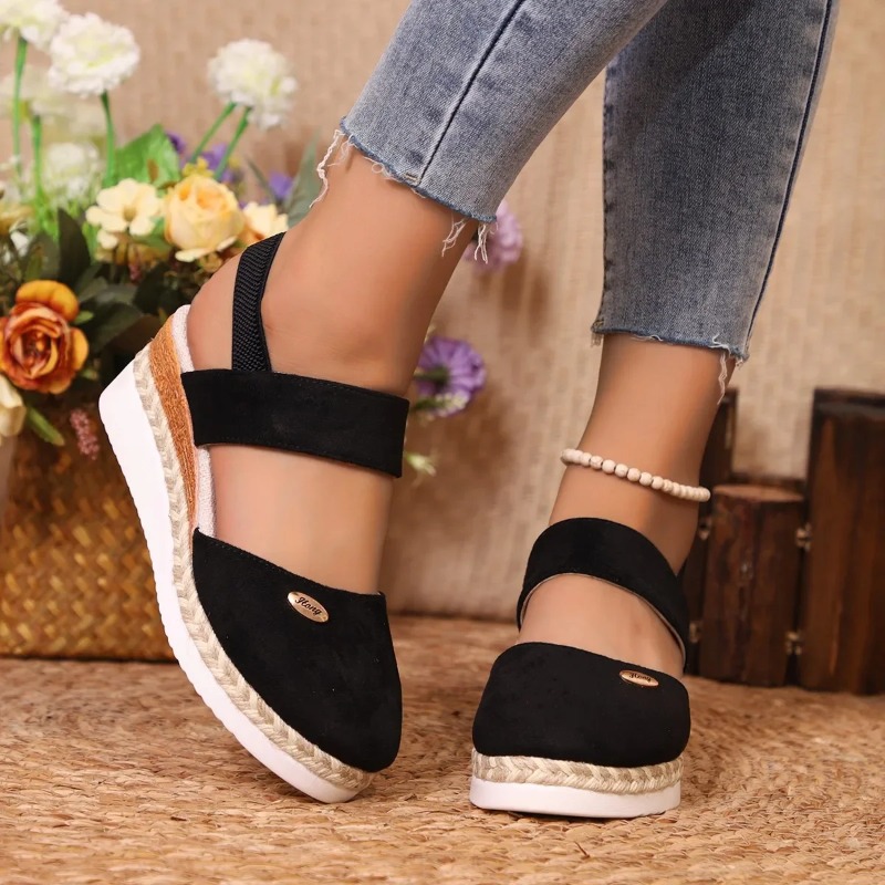 Women Closed Toe Wedge Sandals - đánh giá và giá Espadrille Wedge Shoes