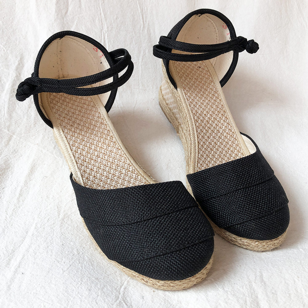 Veowalk Chắp Vá Thủ Công Nữ Đồ - đánh giá và giá Espadrille Wedge Shoes