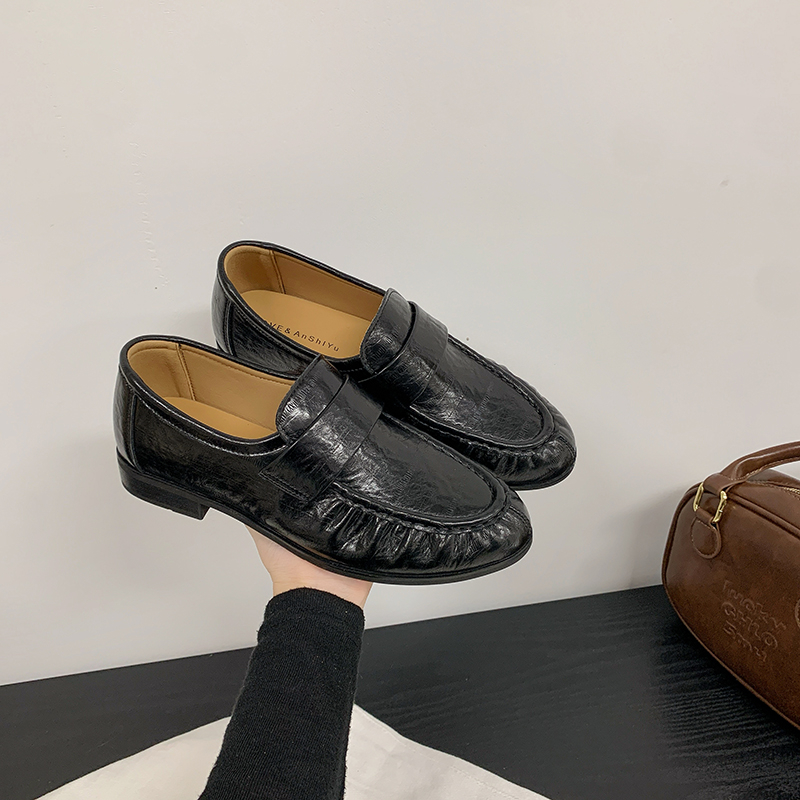 Fashion Round Toe Pleated Wome - đánh giá và giá Women Shoes Loafers