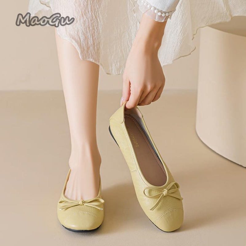 Elegant Bowknot Ballerina Wome - đánh giá và giá Women Shoes Loafers